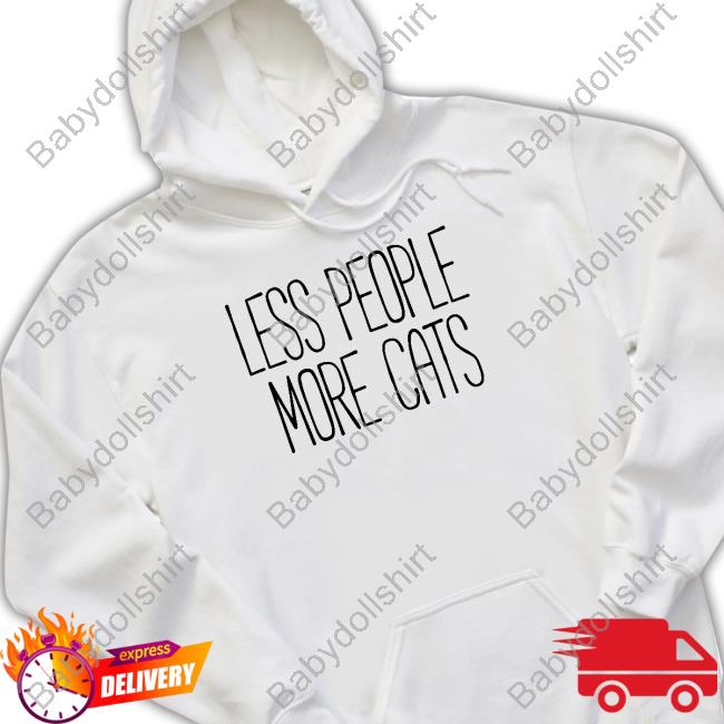 Official Less People More Cats TankTop