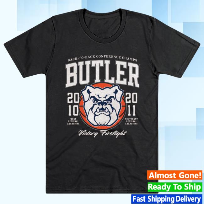 Butler Men's Basketball 2010 And 2011 Back-To-Back Champs Crewneck Sweatshirt