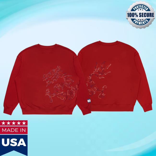 Official Juice Store Merch Tommy X Clot Dragon Hood (Red) Juicestore Apparel Clothing Shop