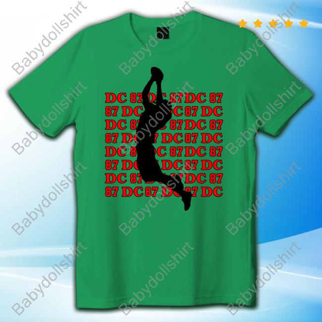 49ers Dwight Clark Dc 87 Day T-Shirt 49ers Dwight Clark Dc 87 Day Tee Shirt