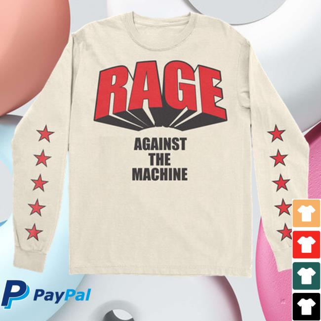 Official Rage Against The Machine Vintage Sport Longsleeve