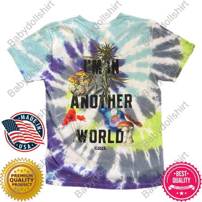 Official My Name Is Griz Shop Take Shrooms, Show Love Lime Sky Twist Dye T-Shirt Tie Dye Mynameisgriz