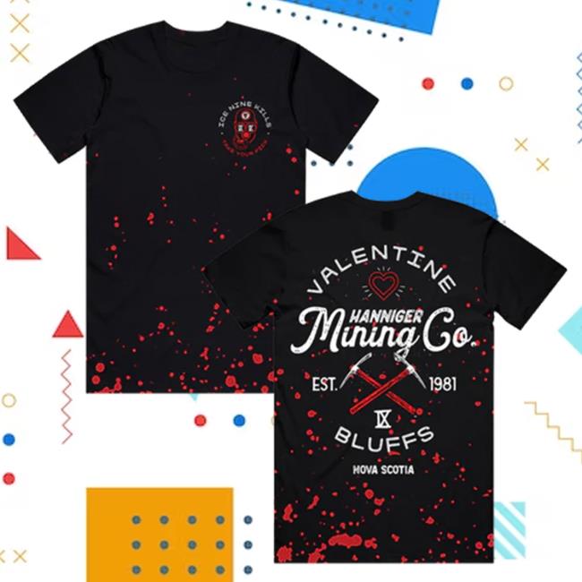 Official Ice Nine Kills Merch Store A Miner Problem Splattered Dye Popover Shirt Ink Merch IceNineKills