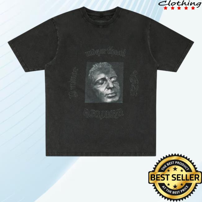 Official Dover Street Market Deathmask Merchandise Mozarthead Requiem Shirt