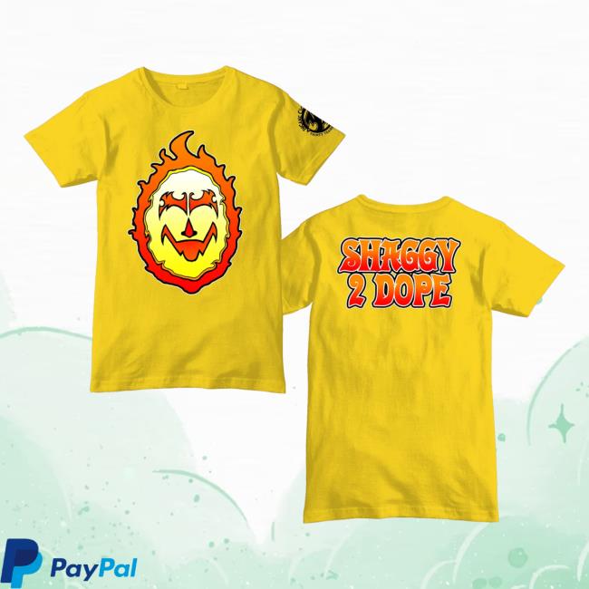 Official Psychopathic Merch Shaggy Flame Shirt