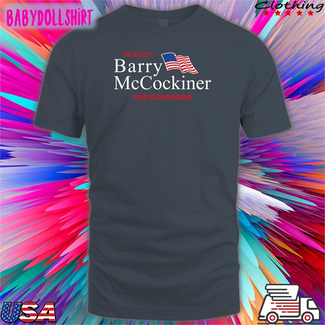 Re-Elect Barry Mccockiner For Governor Long Sleeve Shirt