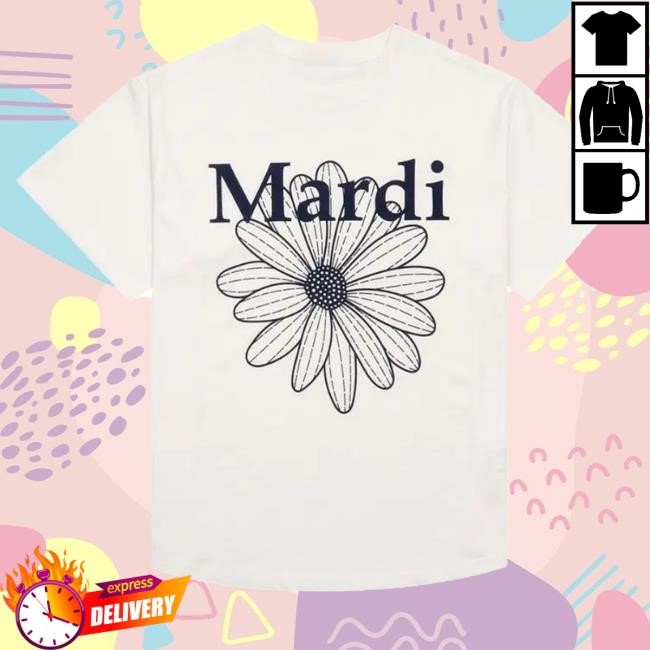 Sasom Mardi Mercredi Tshirt Flowermardi Ivory Shirt