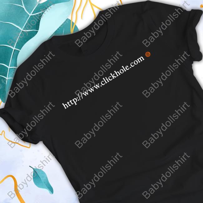 Official Clickhole Store ClickHole URL T-Shirt