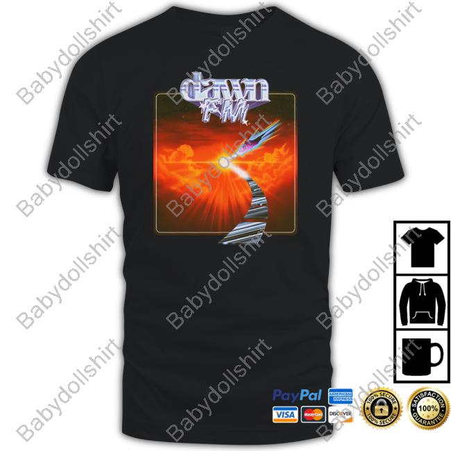The Weeknd Merch Dawn Fm Cover Long Sleeve Tee