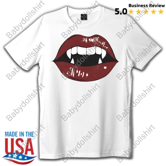Official Living Fully Merch Vampire Fangs Sweatshirt