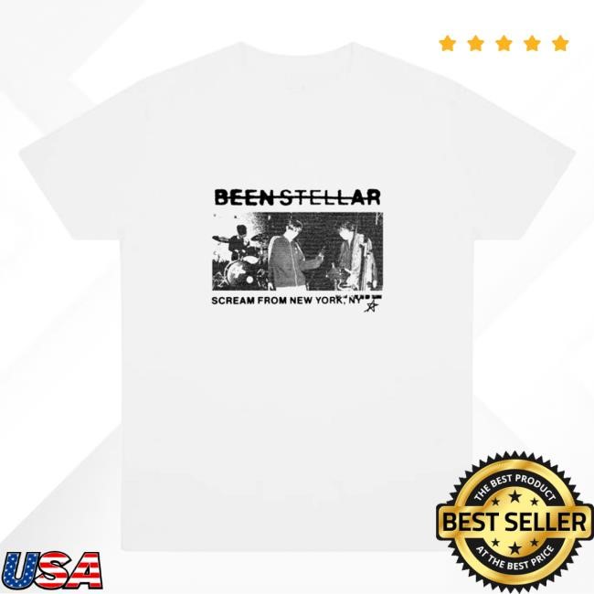 Official Been Stellar Merch Store Been Stellar White Tour Shirts