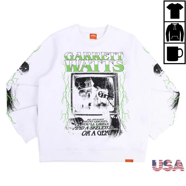 Garrett Watts The Haunted Glow Crewneck