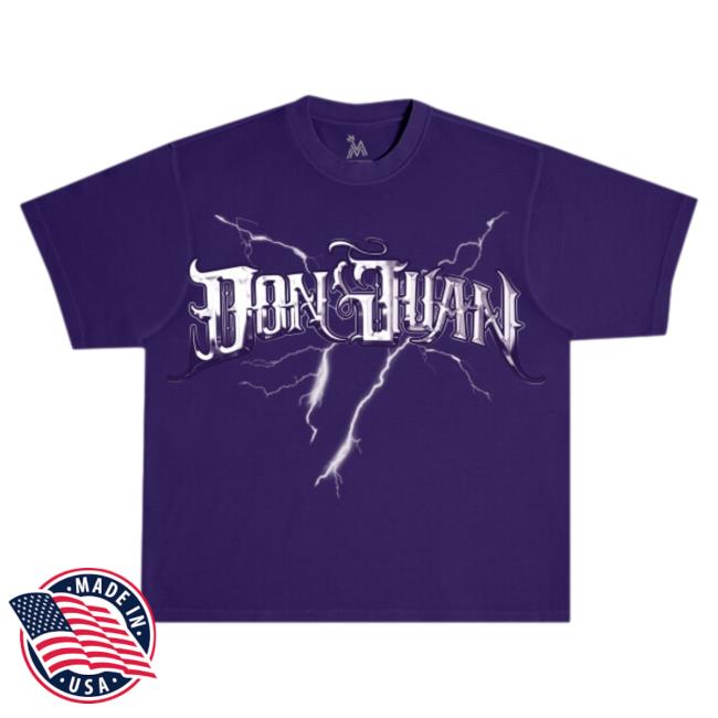 Maluma Don Juan Vintage Purple Shirts