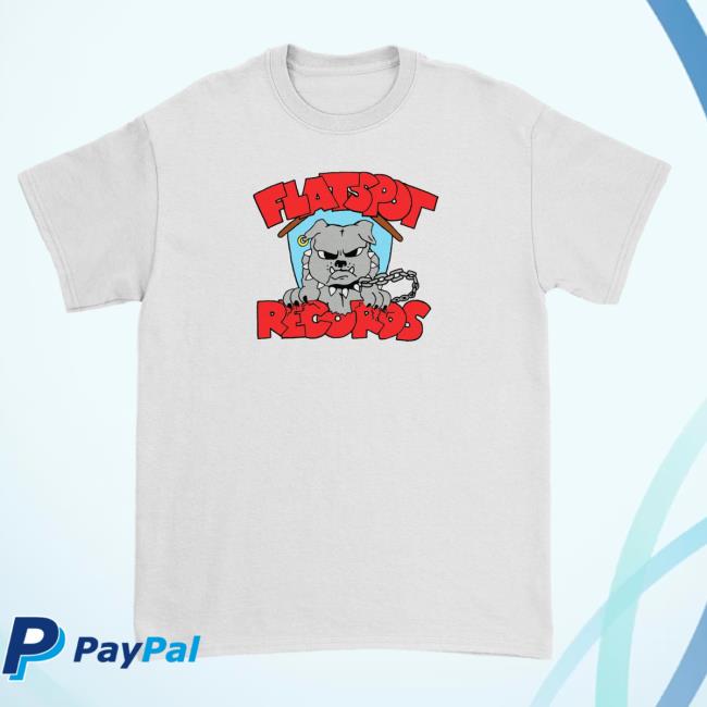 Official Flatspot Records Merch Flatspot Records New Dog Shirts