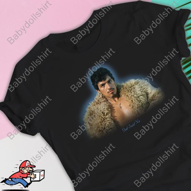 Official Omar Apollo Merch Store | God Said No Limited Retro Shirt | Omarapollo Clothing Apparel