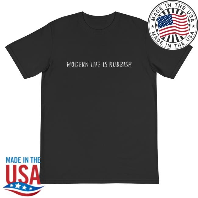 Modern Life Is Rubbish Tee Shirt | Blur Official Store