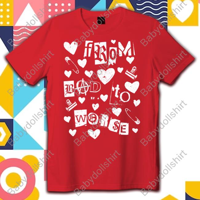 From Bad To Worse Graphic Print Tee