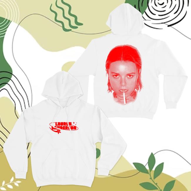 Lauren Sanderson Face Hoodie