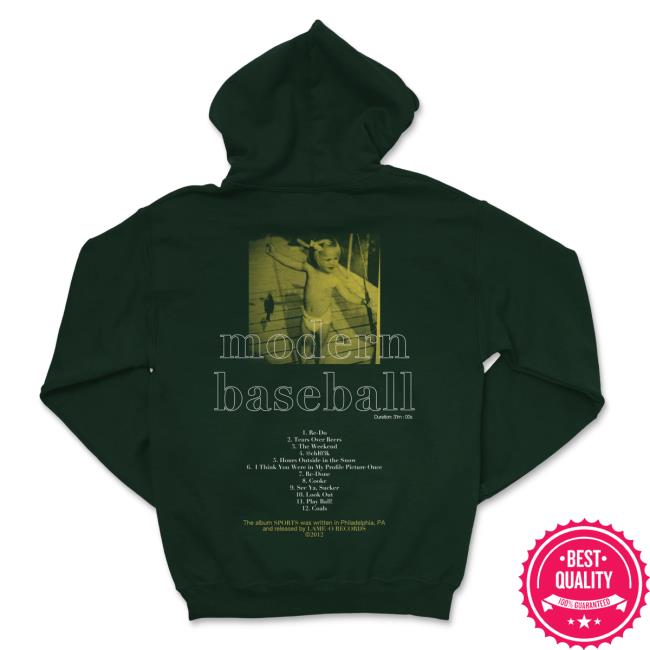 Modern Baseball Merch Sports Sweartshirt Modern Baseball Merch Sports Hot Hoodie