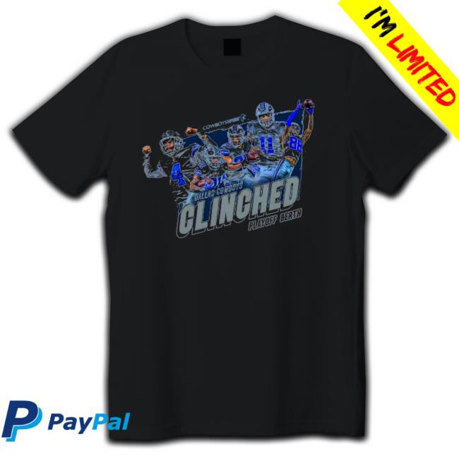Cowboys clinch playoff NFC 2022 Shirt