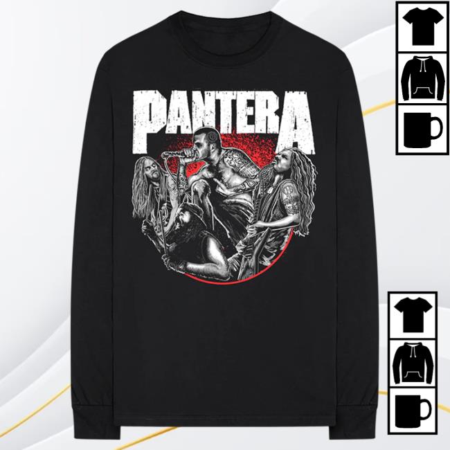 Official Pantera Merch Store Shop Pantera Vdop Long Sleeve Shirts