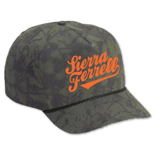 Official Sierra Ferrell Merch Shop Sierra Ferrell Camo Hat SierraFerrell