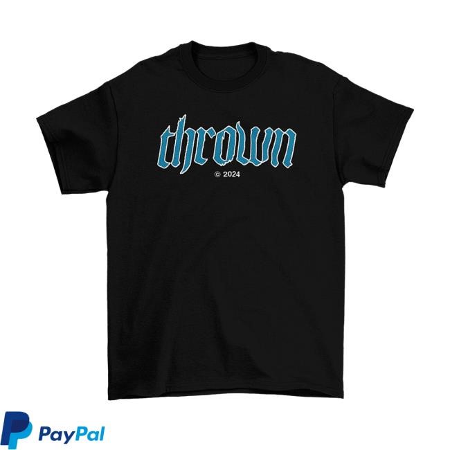 On The Verge Black T Shirt Thrown Merch