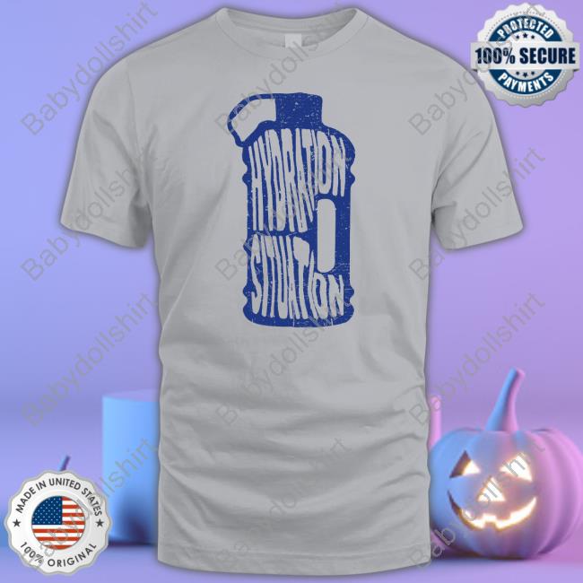 Marcellus Wiley Merch Hydration Situation Long Sleeve T Shirt Marcelluswileyshop