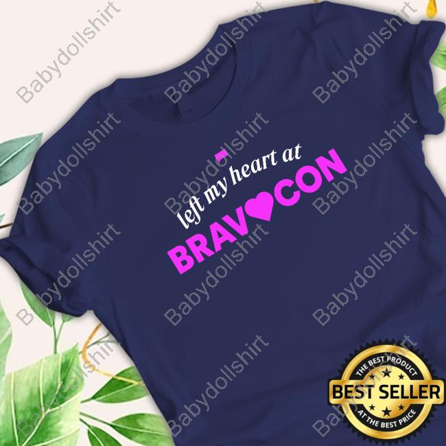 Official Shop By Bravo Merch Bravocon Left My Heart T-Shirt