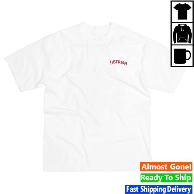 Official Jiberish Clothing Jiberish Be Holy Tshirt White
