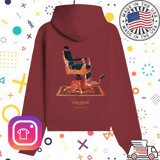 Official Maverick Carter Shop Make Spring Hill Clothing Store The Shop Chair Sweatshirts Burgundy Mavcarter SpringHill