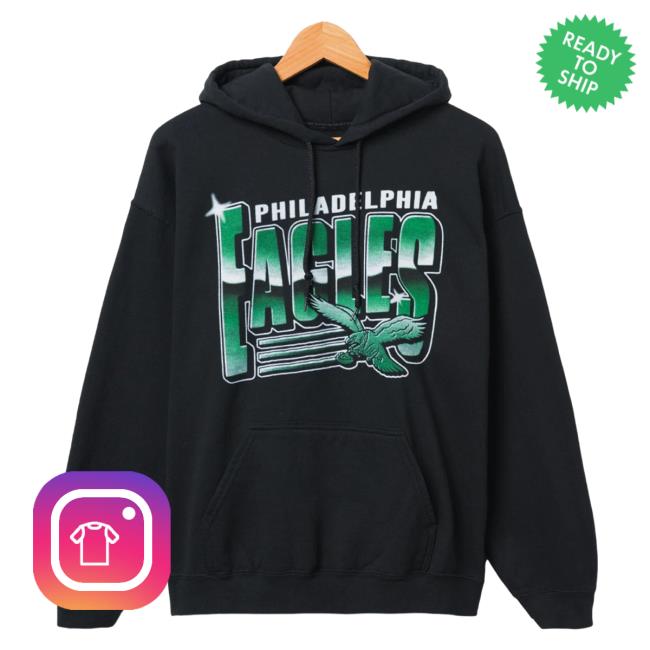 Official Junk Food Apparel Clothing Store Shop Junkfoodclothing Philadelphia Eagles Chrome Flea Market Sweatshirt