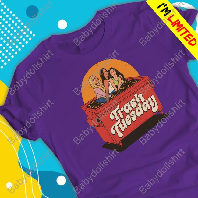 Official Trash Tuesday Merch Dumpster Tee Shirt Itstrashtuesday