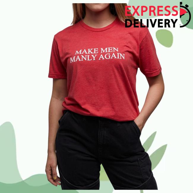 Official Daily Wire Merch Store Daily Wire Make Men Manly Again Popover Shirt Daily Wire Shop DailyWire