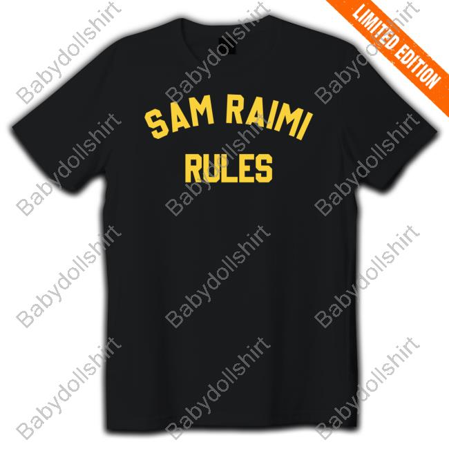 Official Sam Raimi Rules Long Sleeve Tee