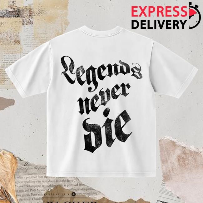 Official Interscope Records Merch Store Juice WRLD Legends Never Die Tee