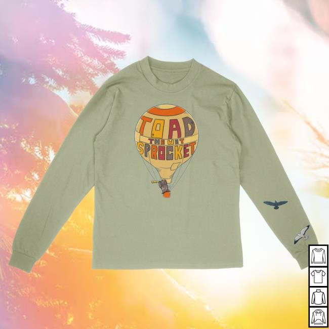 Official Toad The Wet Sprocket Hot Air Balloon L/S T Shirt