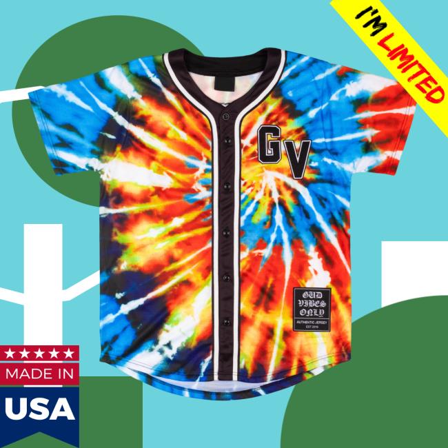 Gud Vibrations Tie-Dye Jersey