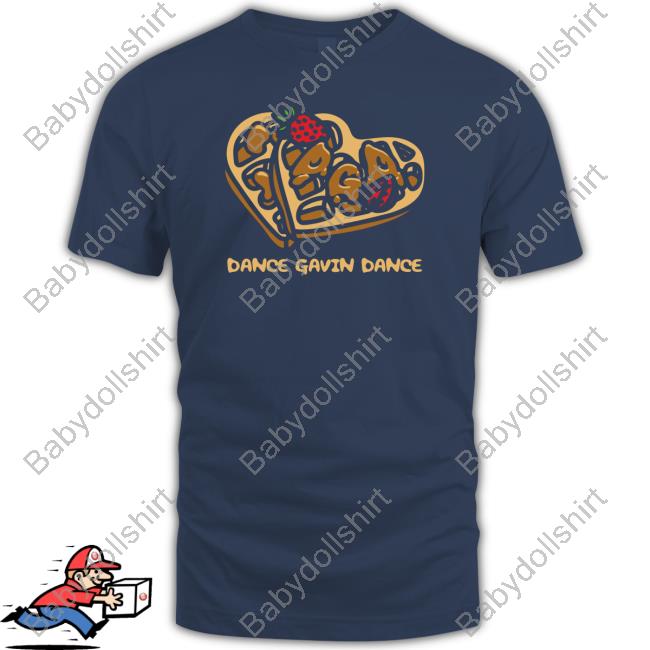 Official Dance Gavin Dance Merch Waffle Black T Shirt