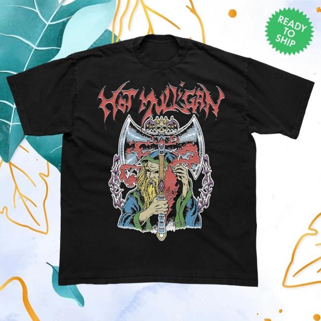 Official Hot Mulligan Wizard White Hot Shirt