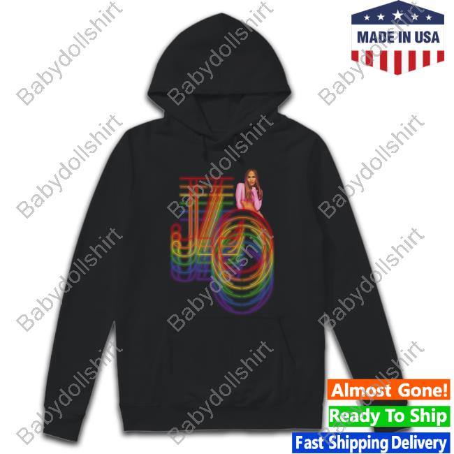 Jennifer Lopez JLO Rainbow Repeat T Shirt