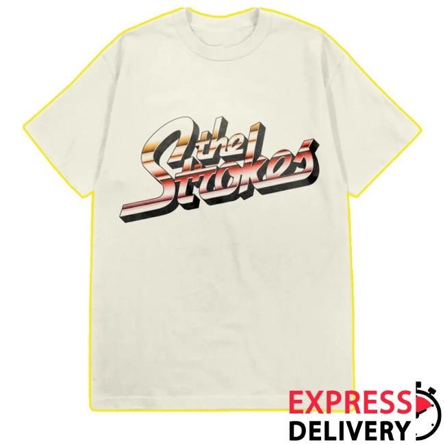 The Strokes Striped Logo New Shirt | The Strokes Merch Shop