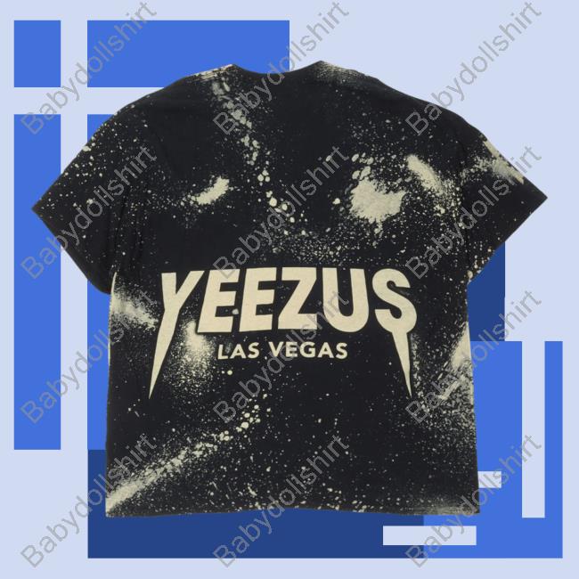 Official Justin Reed Kanye West Yeezus Las Vegas Space Lady Merch Shirts Black Justinreed