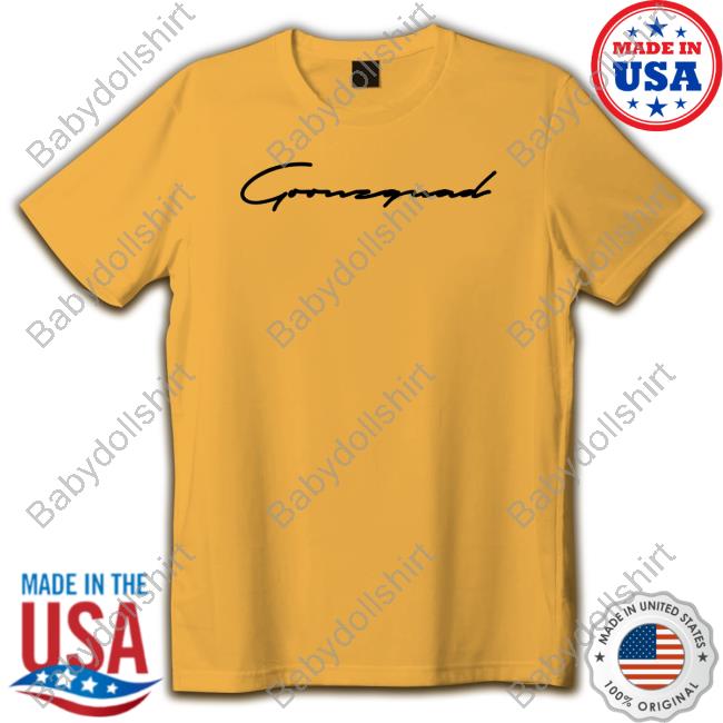 Cursive Goonzquad Shirts