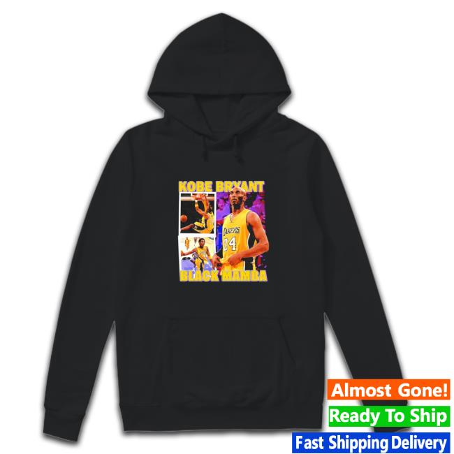 Official Kobe Bryant black Mamba Tee Shirt