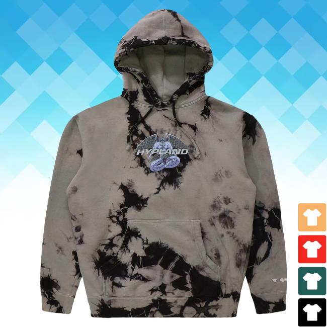 Official Hypland Clothing Merch Store Hypland Yugioh Bakura Monsters Attractive Hoodie (Tie Dye)