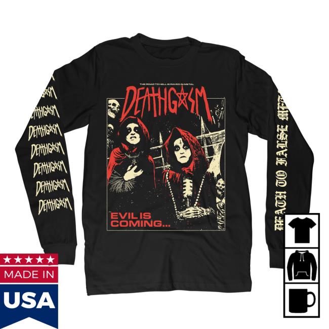 Official Studiohouse Designs Deathgasm Long Sleeve Top Shirt