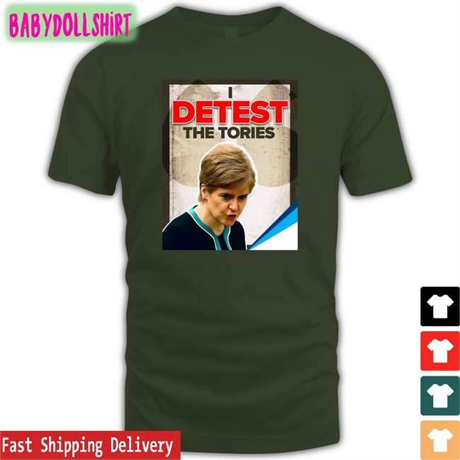 Detest The Tories Crewneck Sweatshirt