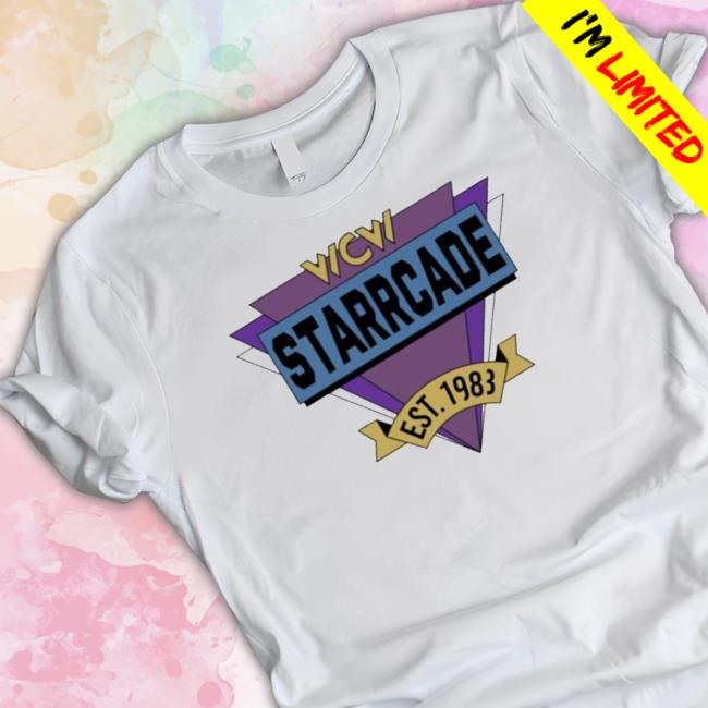 Official Wcw Starrcade Tee Shirt