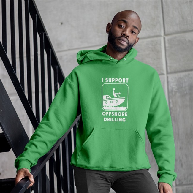 I Support Offshore Drilling Long Sleeve Boomer Core